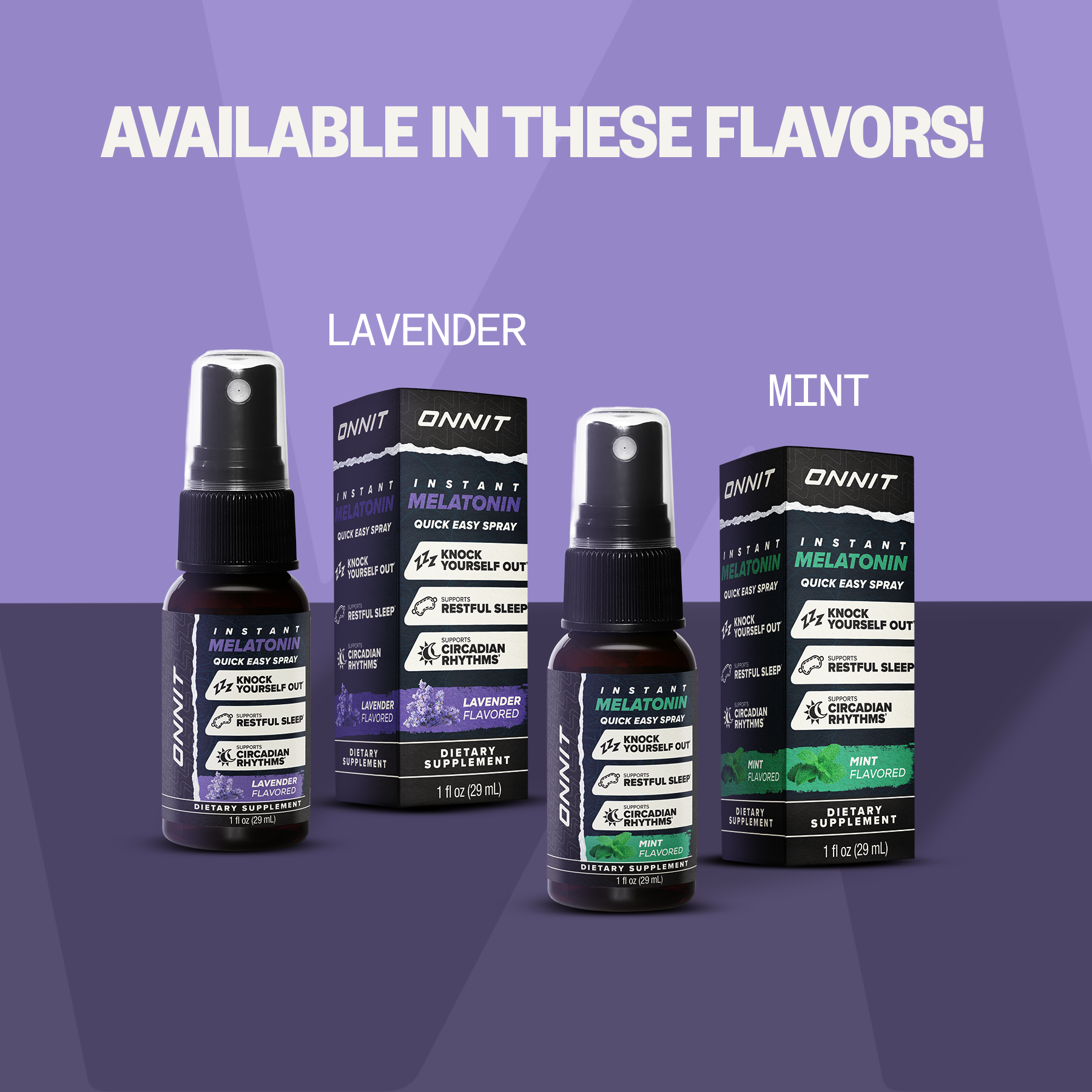 Melatonin Spray - Lavender (1 fl oz)