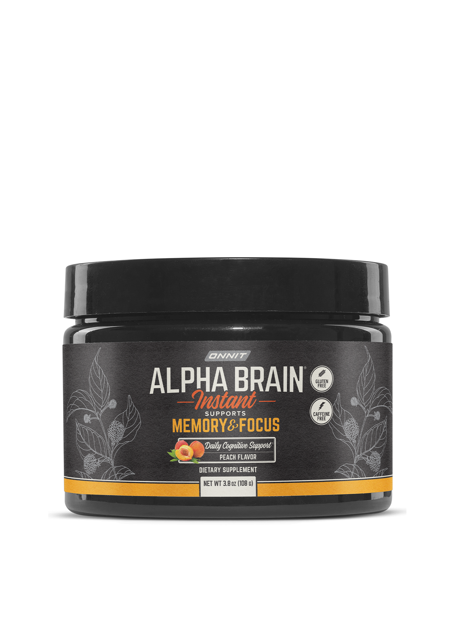 Alpha BRAIN® Instant - Peach (30 Serving Tub)