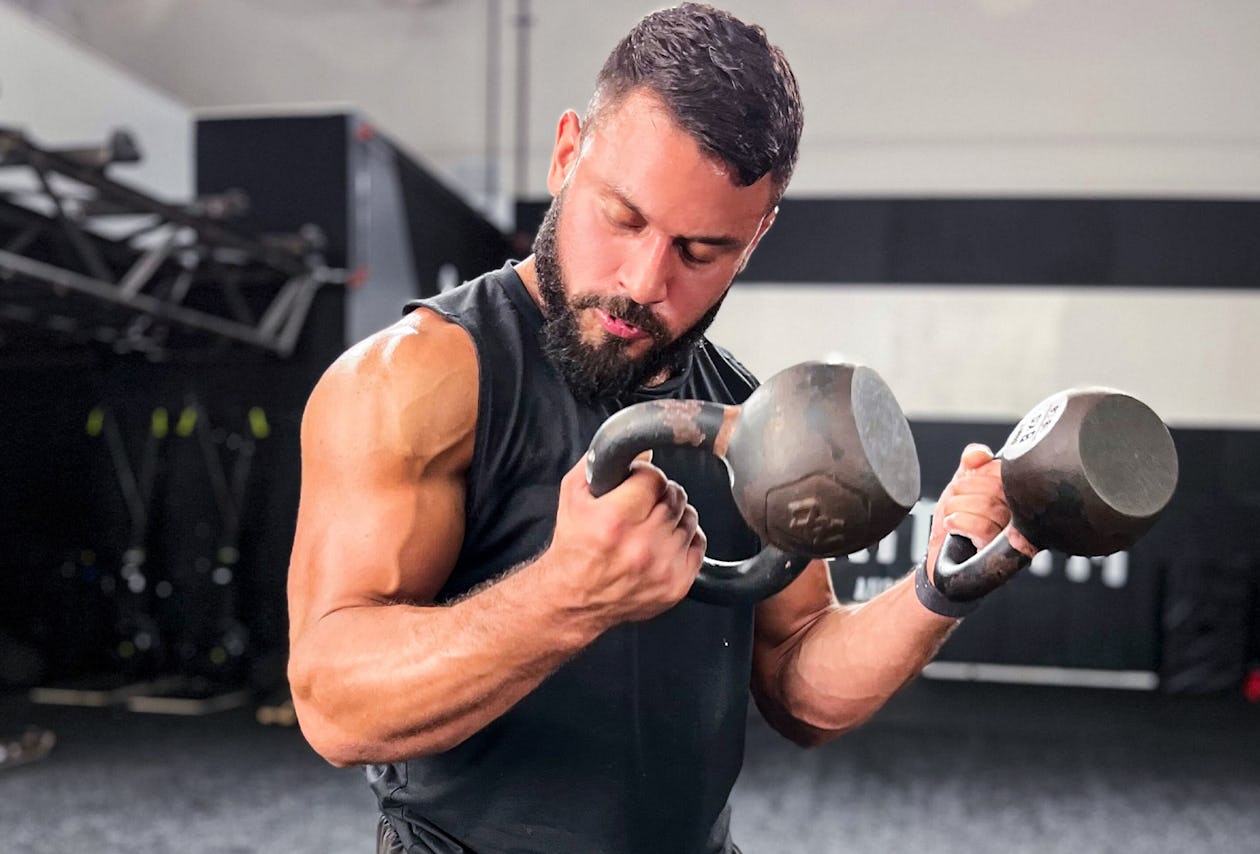 The Best Kettlebell Arm Exercises and Workout to Get Strong