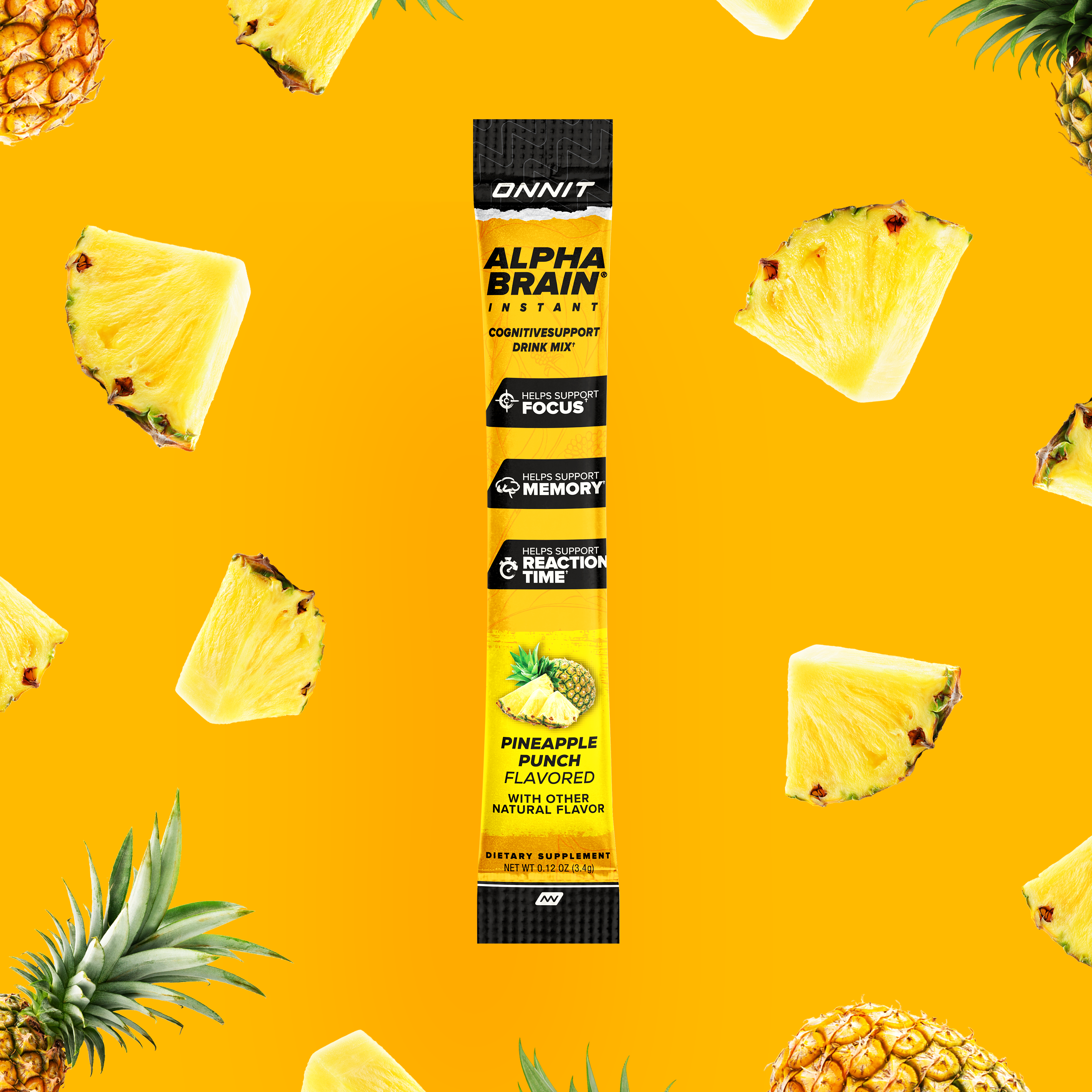Alpha BRAIN® Instant - Pineapple Punch (30 ct)
