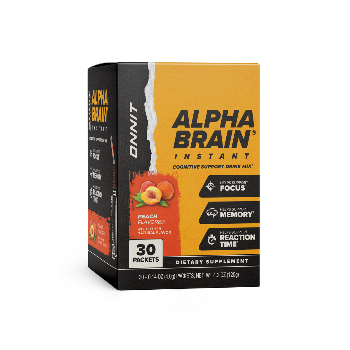 Alpha BRAIN® Instant - Peach (30 ct)