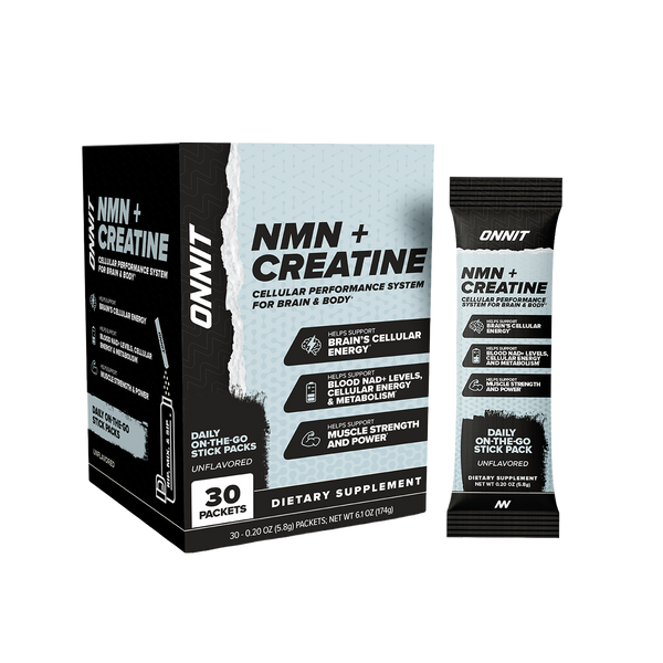 NMN + Creatine - Unflavored (30 ct)