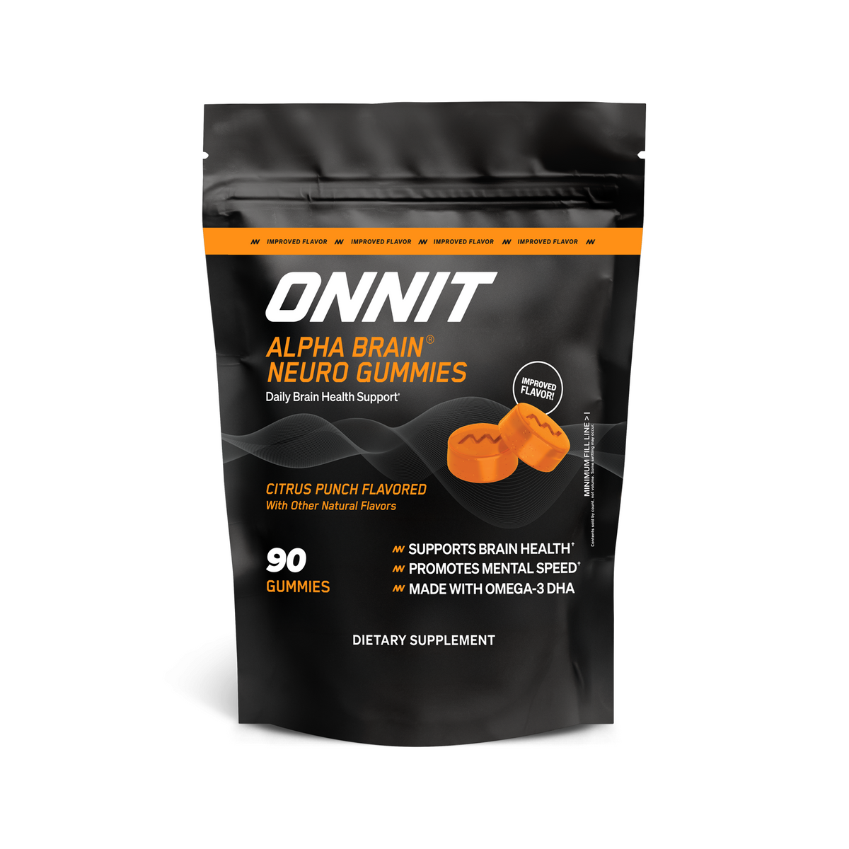 Alpha BRAIN® Neuro Gummies (90 ct)
