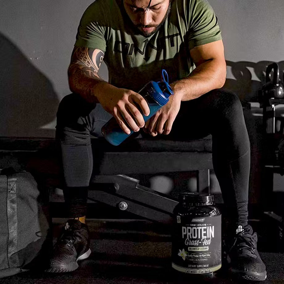 Grass Fed Whey Isolate Protein - Vanilla (30 Serving Tub)