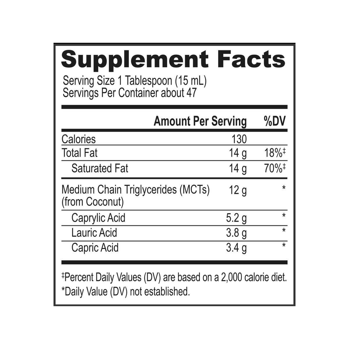MCT Oil (24 fl oz)