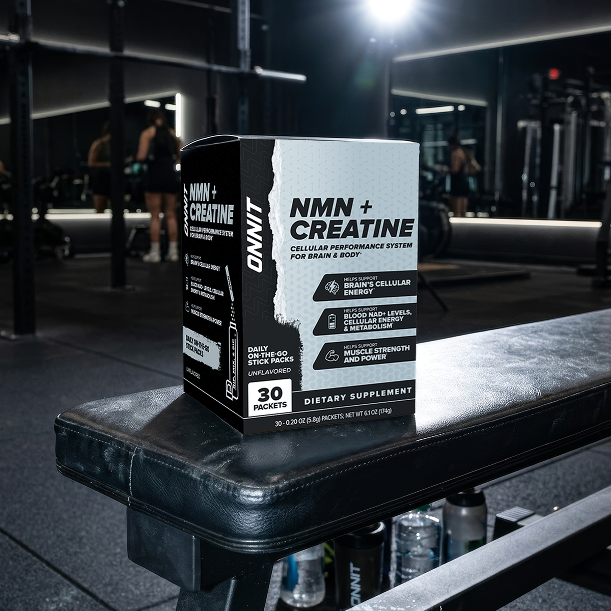 NMN + Creatine - Unflavored (30 ct)