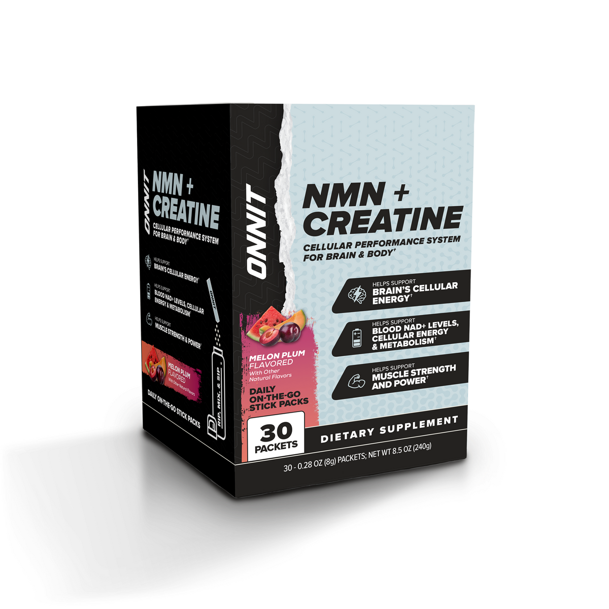 NMN + Creatine - Melon Plum (30 ct)