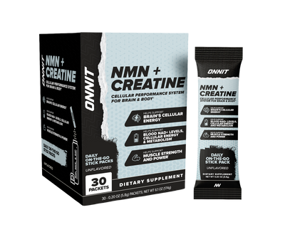 NMN + Creatine - Unflavored (30 ct)