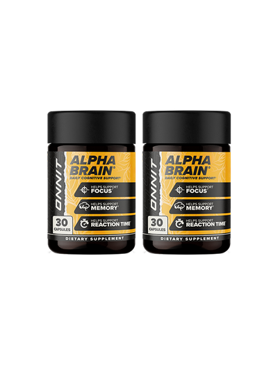 2x Alpha BRAIN® (30 ct) - Special Offer