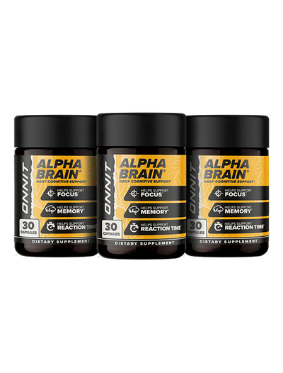 3x Alpha BRAIN® (30 ct) - Special Offer