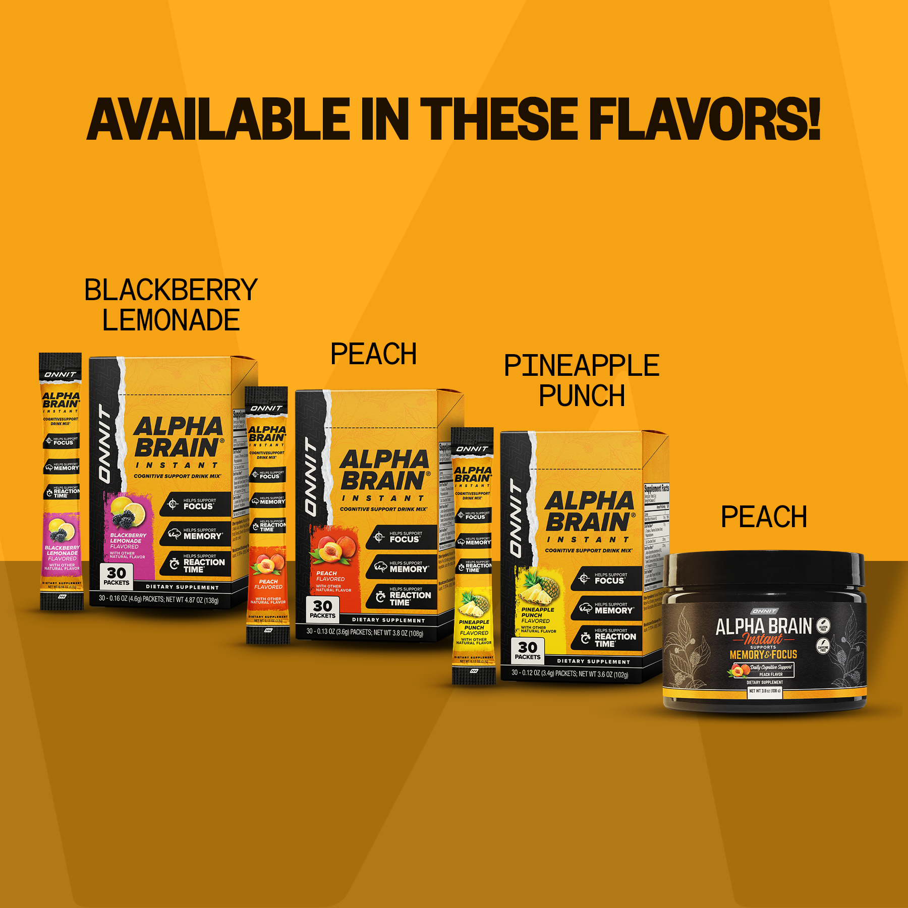 Alpha BRAIN® Instant - Pineapple Punch (30 ct)