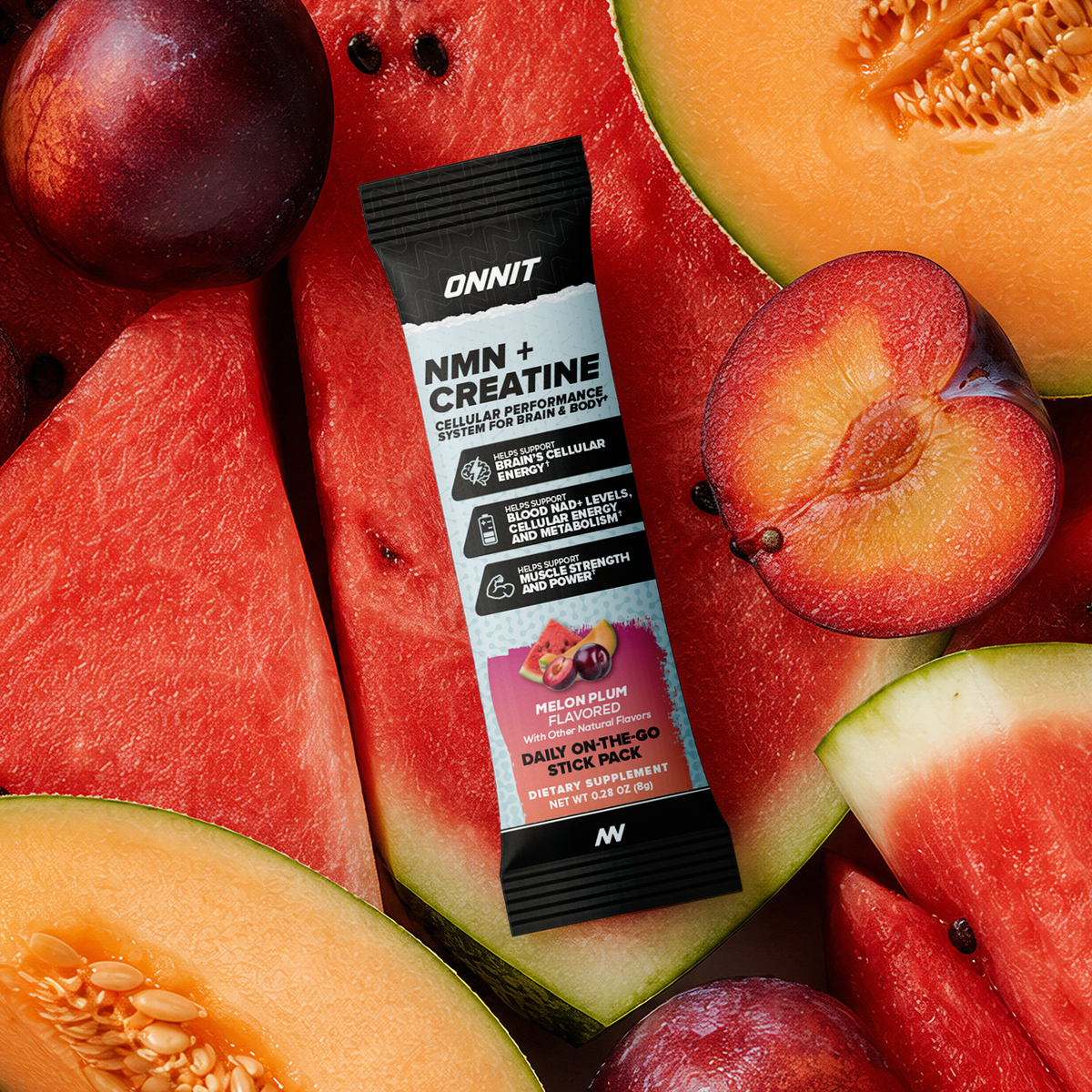 NMN + Creatine - Melon Plum (30 ct)