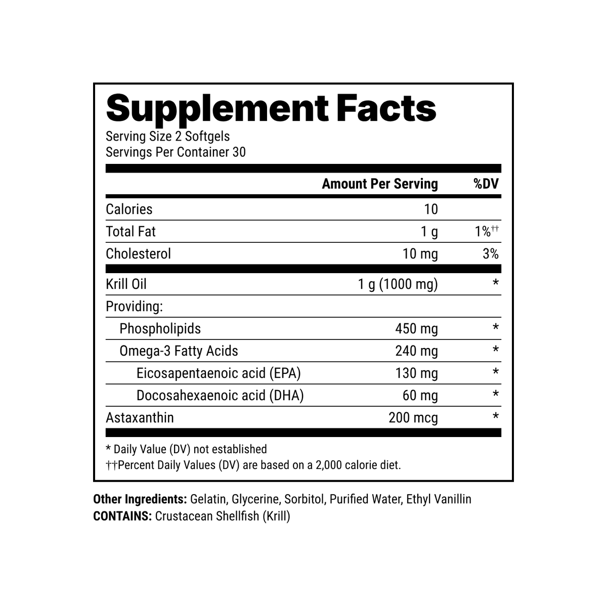 Krill Oil (60 ct)