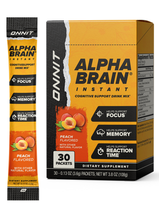 Alpha BRAIN® Instant - Peach (30 ct)