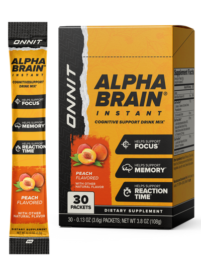 Alpha BRAIN® Instant - Peach (30 ct)