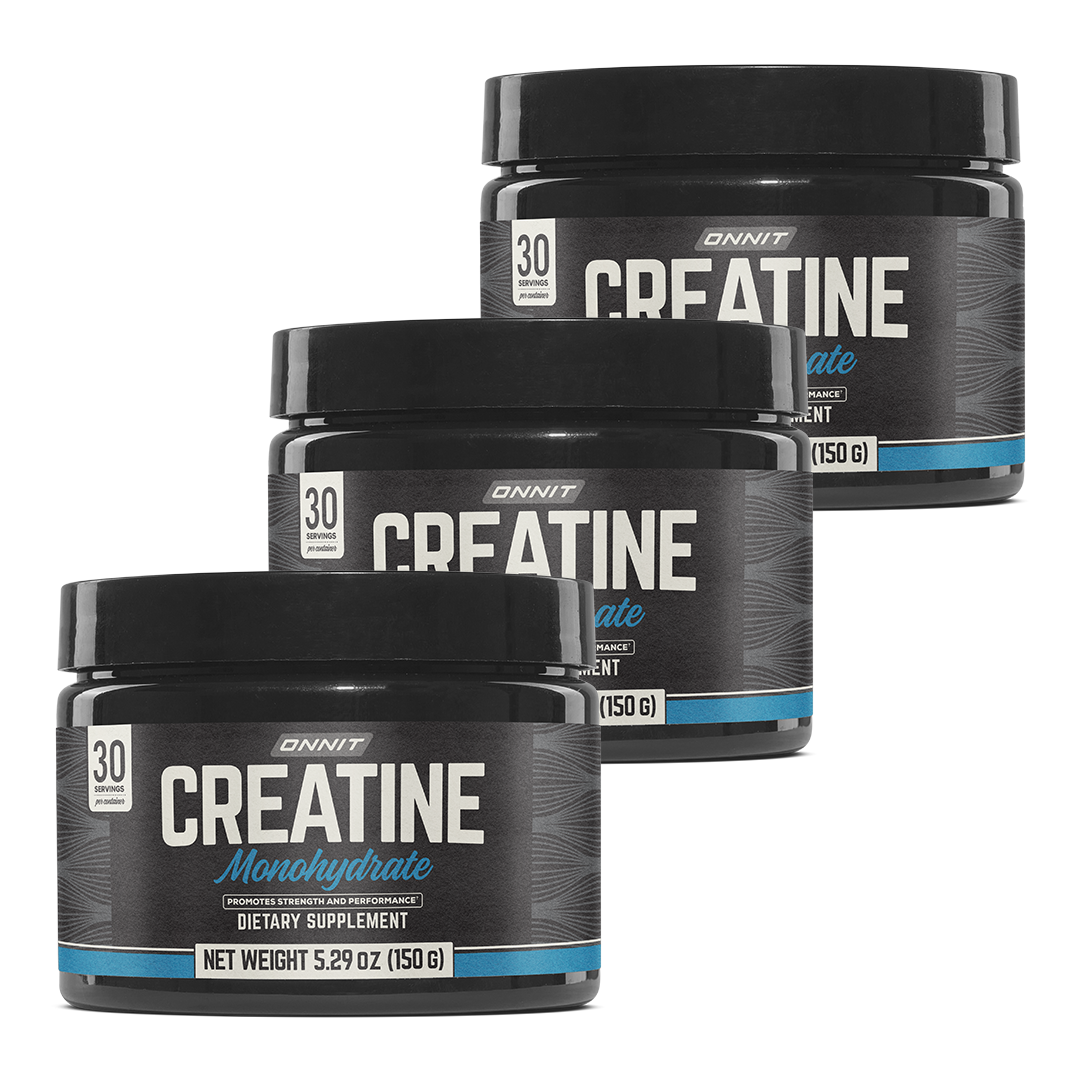 Creatine - Unflavored (30 Serving Tub) - 3-Pack
