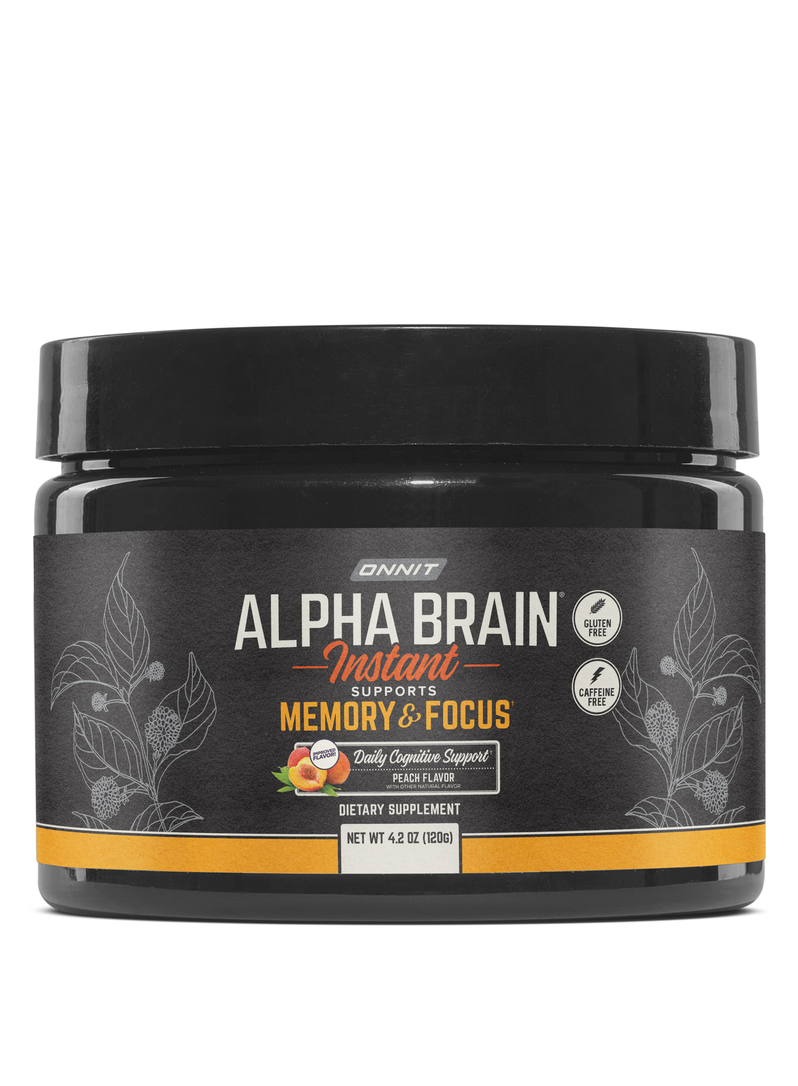 Alpha BRAIN® Instant - Peach (30 Serving Tub)