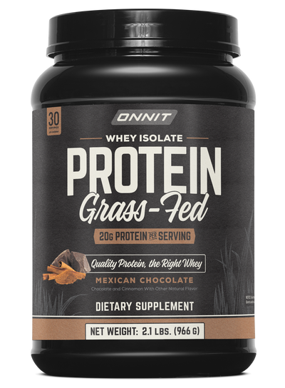 Grass Fed Whey Isolate Protein - Mexican Chocolate (30 Serving Tub)